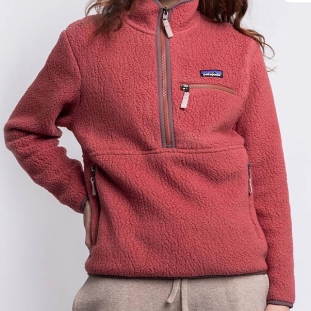 Patagonia Coral Fleece Quarter Zip Jacket